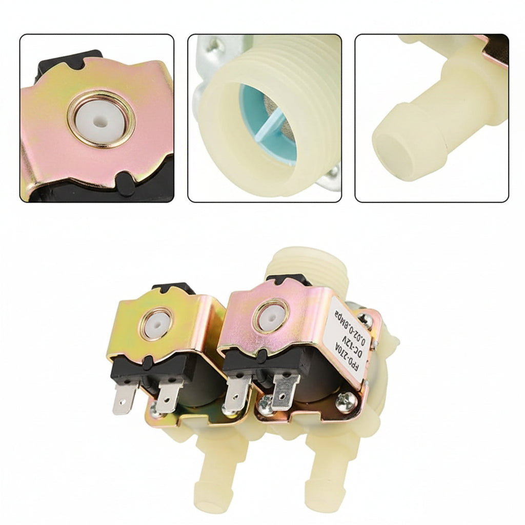Washing Machine - Water Valve Washing Machine Inlet Valve Washing Machine Solenoid Valve