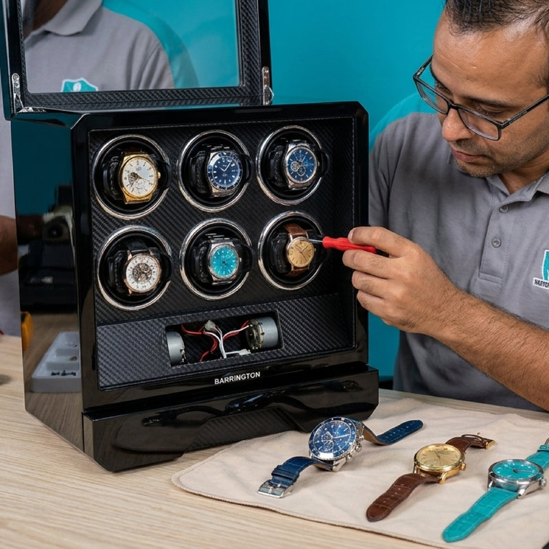 Load image into Gallery viewer, Top-Rated Automatic Watch Winder Repair and Maintenance Servicing Near You, in Dubai
