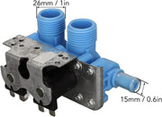 Water Inlet Valve PP Double Head Water Valve Washer Inlet Valve