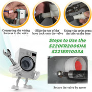 Water Inlet Valve(OEM Set)by Techecook
