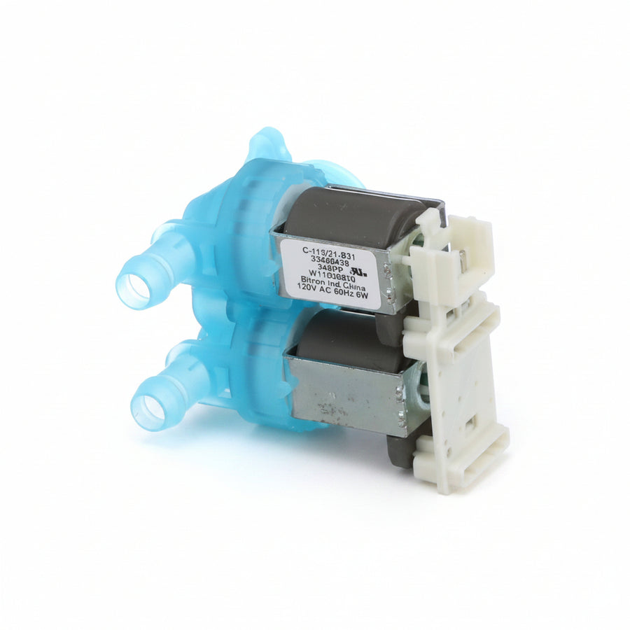 Whirlpool W11316256 Solenoid Valve, Water Inlet, Dual Coil, Washing Machine