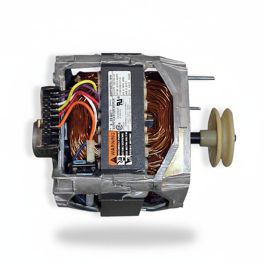 Whirlpool WP21001950 Drive Motor, 2 Speed, 120 Volt, 60HZ, 1-2HP, Washing Machine