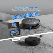 ECOVACS Deebot X11 Omni Cyclone Robotic Vacuum & Mop (19,500Pa Suction,OZMO Roller,PowerBoost Charging)