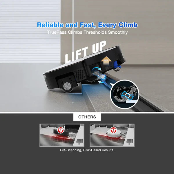 Load image into Gallery viewer, ECOVACS Deebot X11 Omni Cyclone Robotic Vacuum &amp; Mop (19,500Pa Suction,OZMO Roller,PowerBoost Charging)
