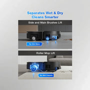 ECOVACS Deebot X11 Omni Cyclone Robotic Vacuum & Mop (19,500Pa Suction,OZMO Roller,PowerBoost Charging)