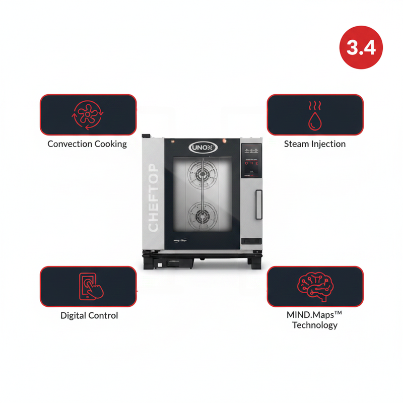 Load image into Gallery viewer, Unox Electric Oven XEVC-0711-EPRM
