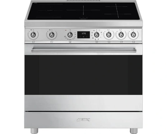 Smeg Cooker with Induction Hob, 90 cm, C9IMX2