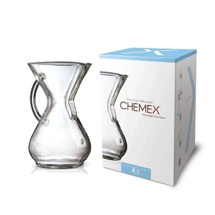 Chemex 6-cup glass handle series coffeemaker