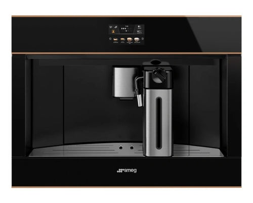 Smeg Dolce Stil Novo Aesthetic Automatic Built-in Espresso Coffee Machine, CMS4604NR