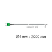 Oven Probe & Crocodile Clip for ThermaQ, ThermaQ Blue, BlueTherm One
