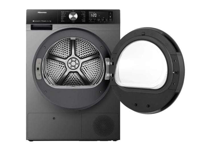 Load image into Gallery viewer, Hisense Heat Pump Dryer DH3S902BT 9kg, Auto Dry, Smart ConnectLife, Premium Black
