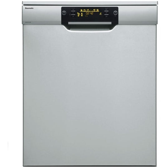 Baumatic BMEDW16FSBL Midnight Series 16 Place Freestanding Dishwasher 