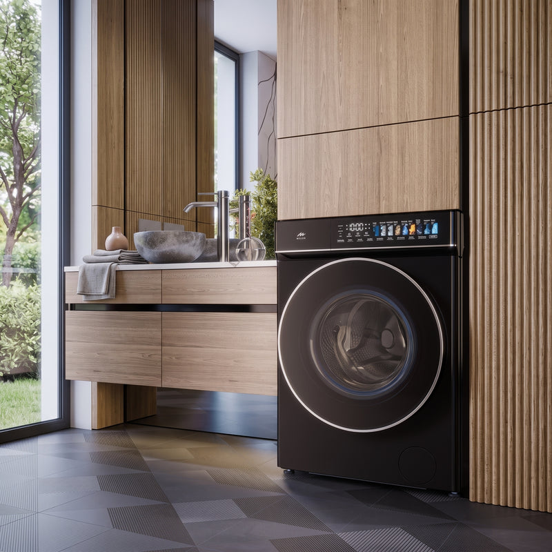 Load image into Gallery viewer, Millen Front Load Washing Machine, 12kg Capacity - Inverter Motor, Smart, Powerful, and Efficient, МWM12012BLIDD, 3 Year Warranty
