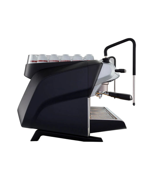 FAEMA E71 E 2 Group Espresso Machine - White & Gold