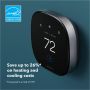 Ecobee Smart Thermostat Premium 6th Generation with Smart Sensor EB-STATE6-01 - Black - TDRA Approved