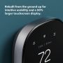 Ecobee Smart Thermostat Premium 6th Generation with Smart Sensor EB-STATE6-01 - Black - TDRA Approved