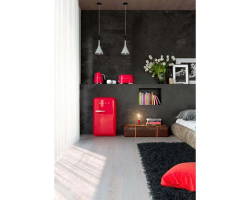 Smeg Single Door Refrigerator, 38 L, FAB5RRD3GA