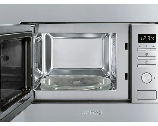 Smeg Built In Microwave Oven with Grill, 60 cm, FMI020X