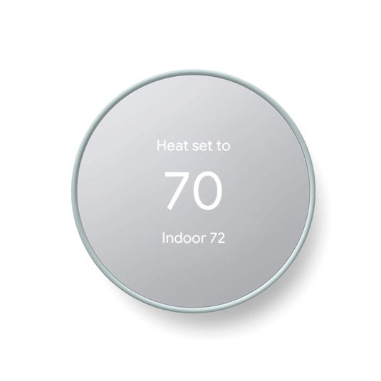 Google Nest Smart Programmable Wi-Fi Thermostat - Fog | TDRA Approved