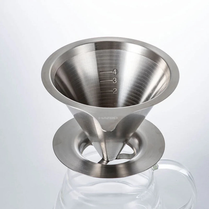 Load image into Gallery viewer, Hario Double Mesh Metal Dripper
