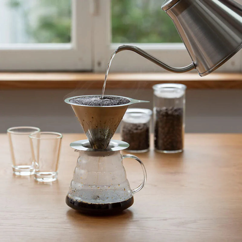 Load image into Gallery viewer, Hario Double Mesh Metal Dripper
