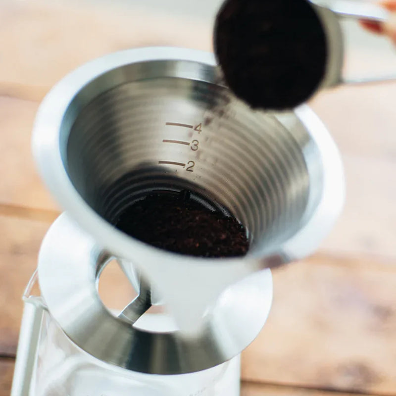 Load image into Gallery viewer, Hario Double Mesh Metal Dripper
