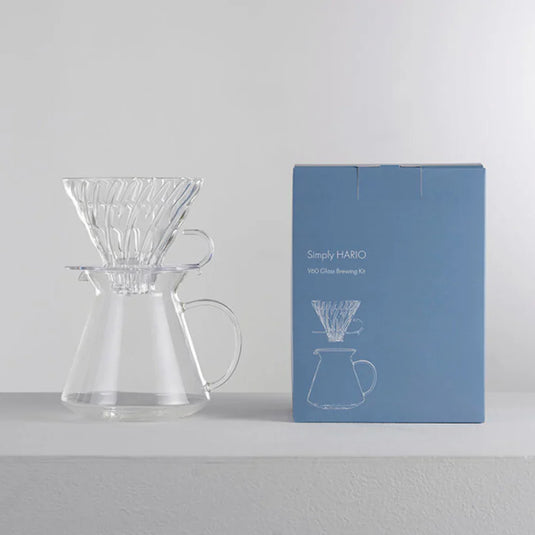 Hario V60 glass brewing kit
