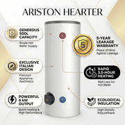 Ariston Water Heater Ti Sti 500, 500 L