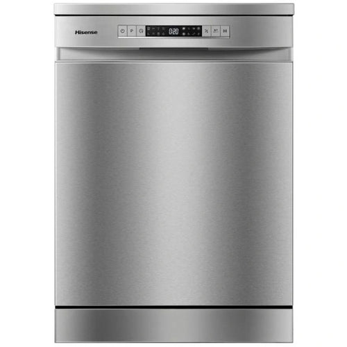 Hisense Freestanding Dishwasher HS623E90X 15 Place Settings, Air Dry, Stainless Steel Finish