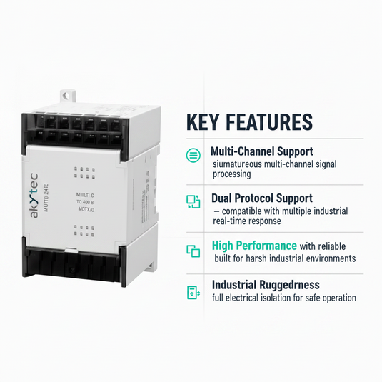 Akytec Analog Output Modules (AO, Modbus RTU/ASCII)