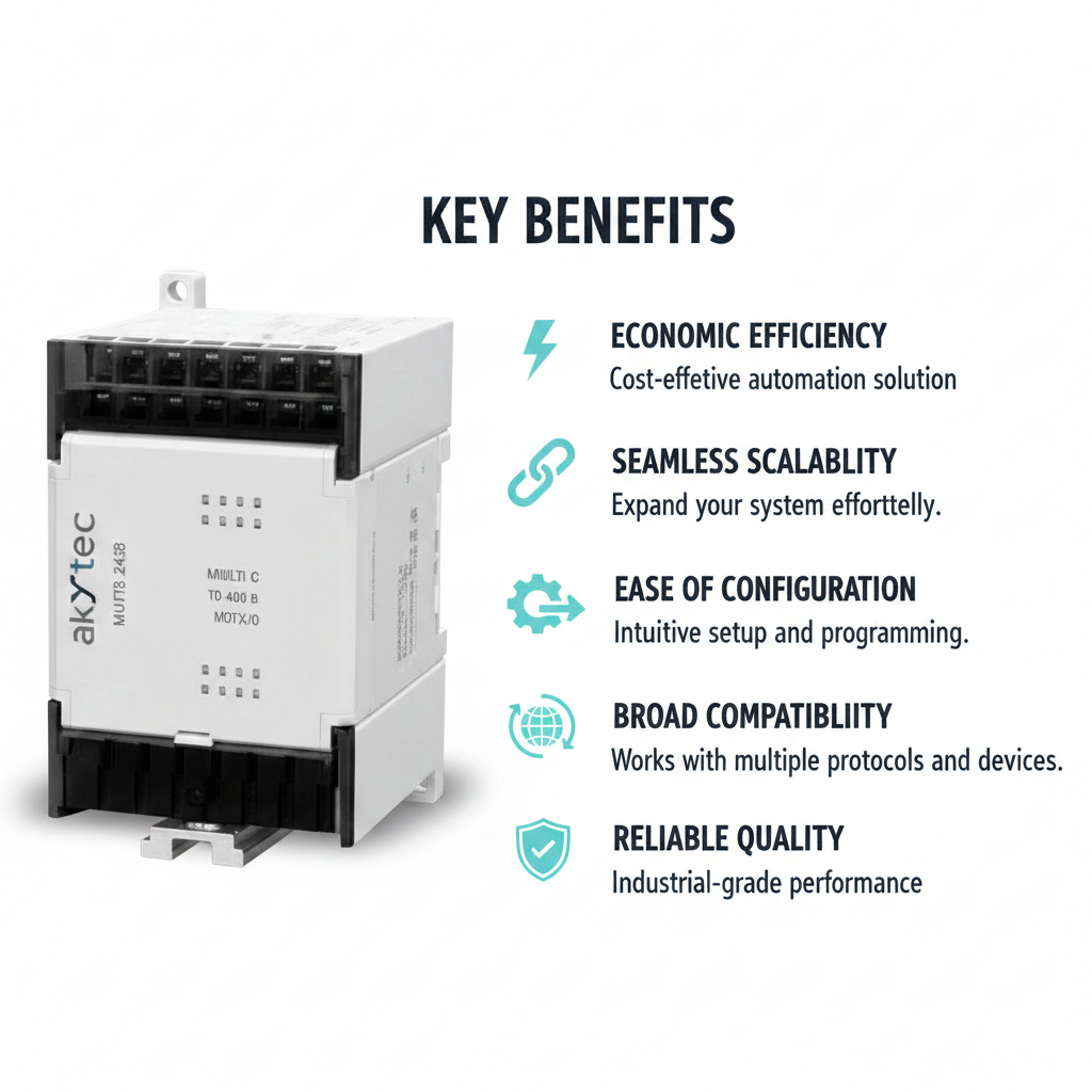 Akytec Analog Output Modules (AO, Modbus RTU/ASCII)