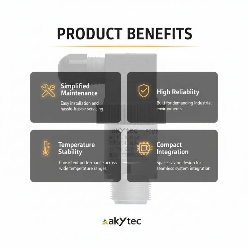 Load image into Gallery viewer, Akytec Pressure Transmitter PD121 for Viscous and Pasty Media
