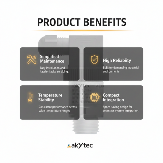 Akytec Pressure Transmitter PD121 for Viscous and Pasty Media