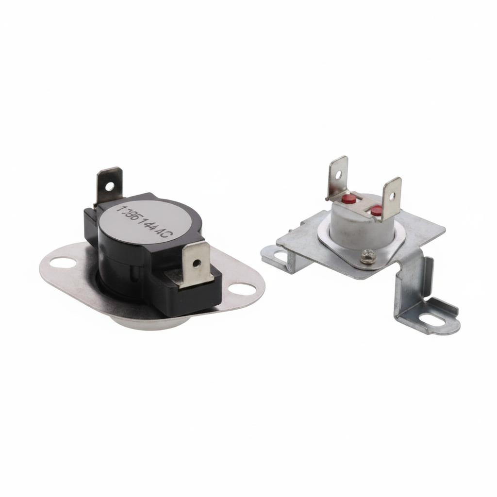 Edgewater Parts 279973, AP3094323, PS334387 Dryer and Combo Unit High Limit Thermostat and Thermal Cut-off Kit Compatible with Whirlpool, Maytag, Kenmore, KitchenAid, Amana (Fits Models: 4GW, CED)