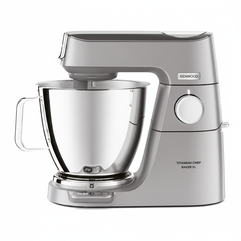 Kenwood Titanium Chef Baker XL, Kitchen Machine with K-Whisk, Stand Mixer with Kneading Hook