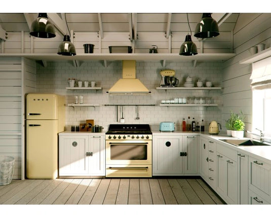 Smeg Victoria Aesthetic Built In Hood, 90cm, KT90PE