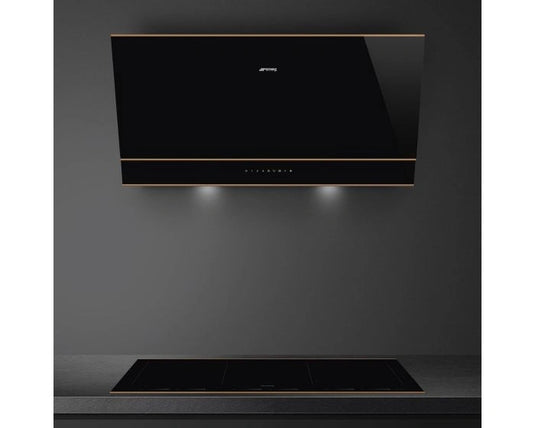 Smeg Built In Decorative Wall Hood, 90 cm, KV694R