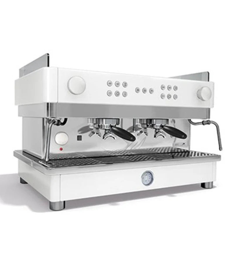 San Marco New 105 2 Group Espresso Machine with White Color