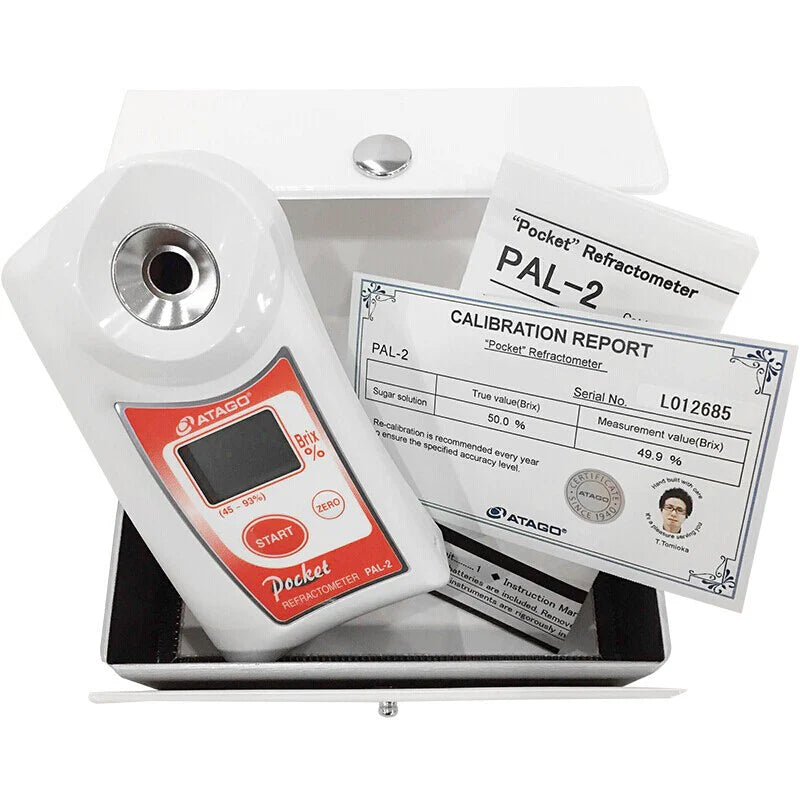 Load image into Gallery viewer, Handheld Digital Refractometer Portable Sugar Meter Apple Sugar Test

