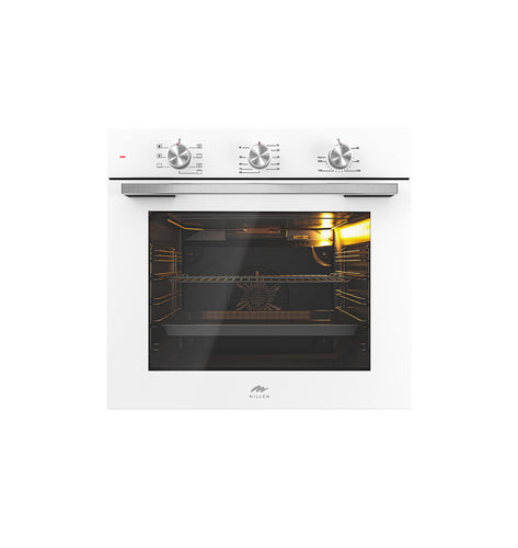 Millen 60cm Built-in Electric Oven MEO 6001 WH 7 Cooking Modes 2352W, 3 Year Warranty (Copy)