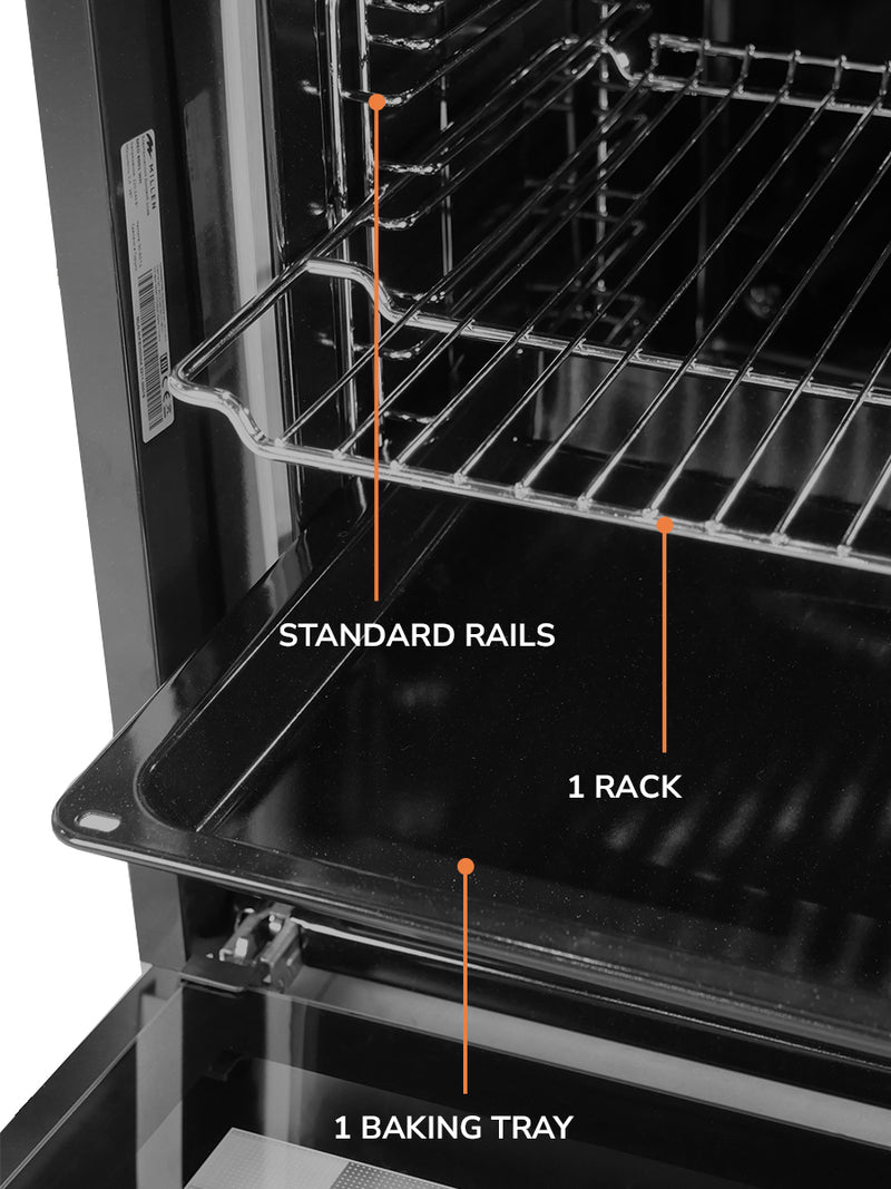 Load image into Gallery viewer, Millen 60cm Built-in Electric Oven MEO 6001 WH 7 Cooking Modes 2352W, 3 Year Warranty (Copy)
