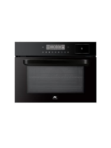 MILLEN 60cm Built In Electric Combi Steam Oven, 38 Smart Recipes, 50L - 3Y Warranty, MEOS 451 BL
