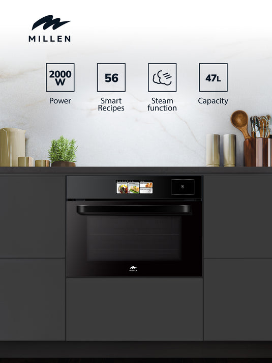 Built In Electric Combi Steam Oven with TFT Display MEOS 455 B