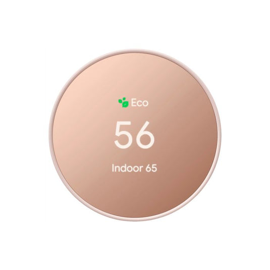 Google Nest Smart Programmable Wi-Fi Thermostat - Sand | TDRA Approved