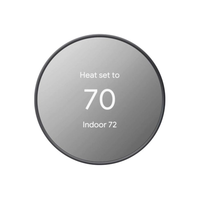 Google Nest Smart Programmable Wi-Fi Thermostat - Charcoal | TDRA Approved