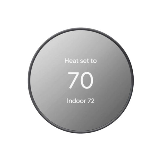 Google Nest Smart Programmable Wi-Fi Thermostat - Charcoal | TDRA Approved