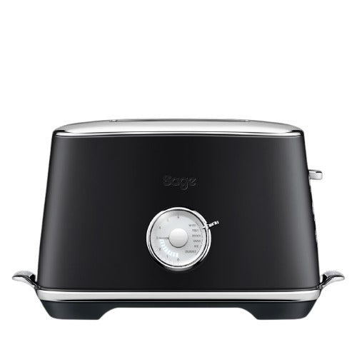 Load image into Gallery viewer, Sage STA735BTR4GUK1 Toaster: Luxe Toast Select Black Truffle
