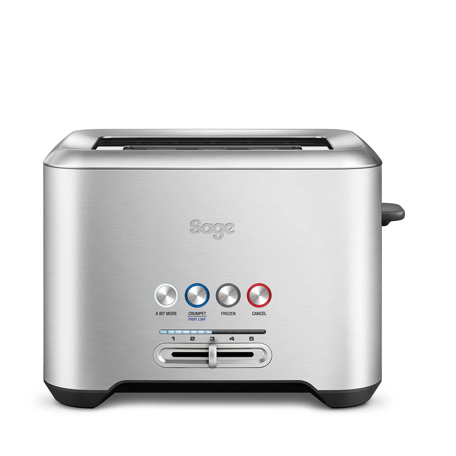Sage BTA720UK The Bit More: 2 Slice Brushed Stainless Steel