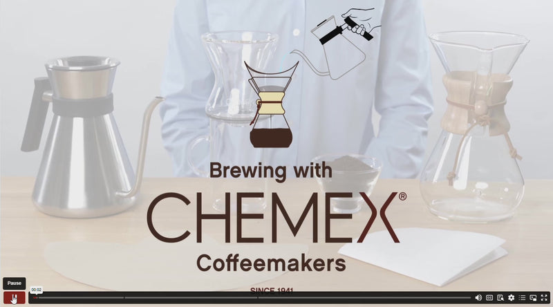 Load and play video in Gallery viewer, Brewing with Chemex Coffee Maker  video Guide
