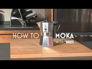 Bialetti Moka Express Coffee Maker – Silver Classic Stovetop Espresso Pot 3 cups
